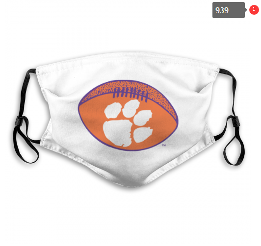NCAA Clemson Tigers #14 Dust mask with filter